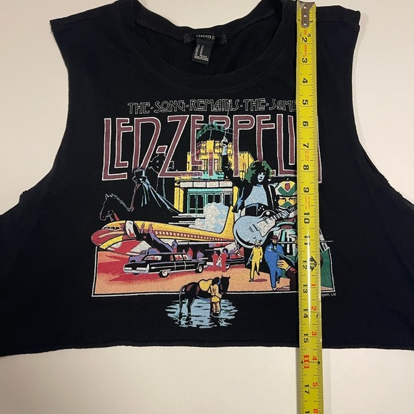 Led Zeppelin Crop Top - Picture 4 of 6